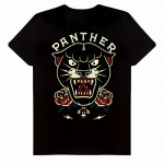 T-shirt-NaoInkClothing-panthère-noire-1